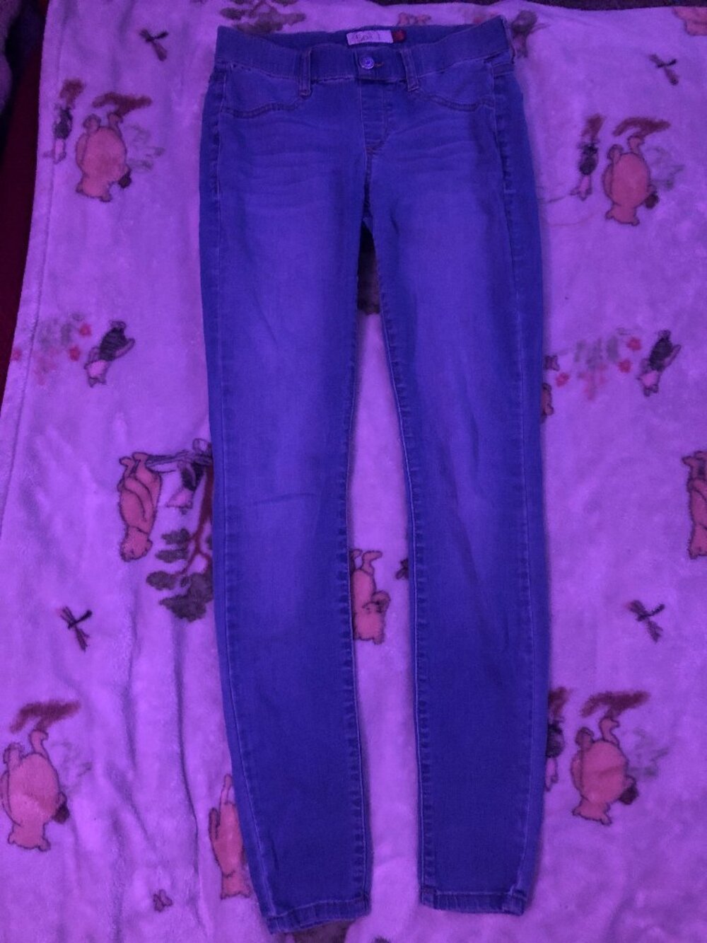 SO, Light Blue Low waist Jeans